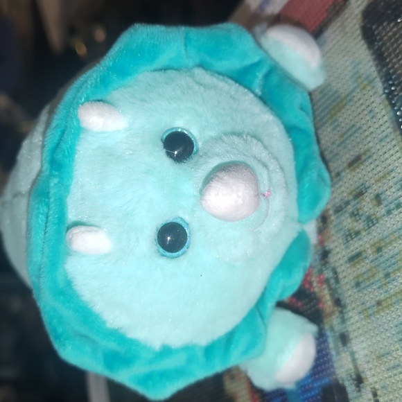 AVAILABLE -Walmart Triceratops plush dinosaur Dino to stackable stuffed animal. - Picture 1 of 4